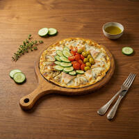 ZAATAR & CHEESE MANAKEESH